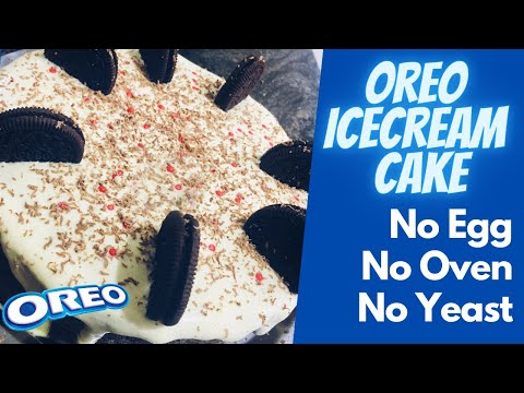 OREO Ice-cream cake | NO EGG | NO OVEN | NO YEAST #sravanthivlog #sravanthiKitchen