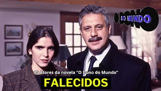 15 Atores de "O Dono do Mundo" que Já Faleceram