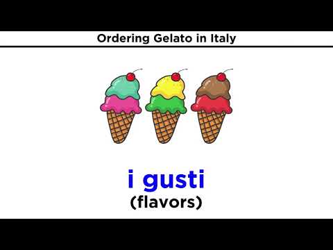 Vocabulário italiano: Gelato significa apenas sorvete!