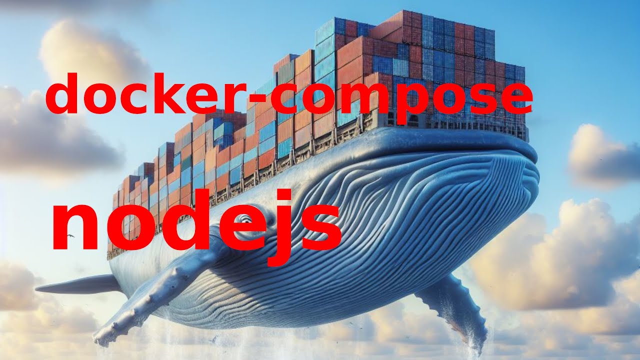 Docker compose simple nodejs with redis example