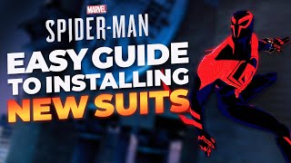 How To Install NEW Suits in Marvel Spider-Man PC