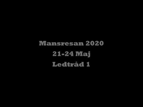 Ledtråd 1 Mansresan 2020