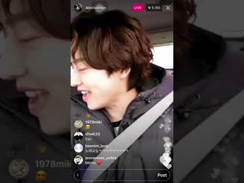 Kim Heechul Insta Live 171112