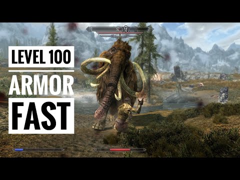 Skyrim SE (Special Edition) | Level 100 Armor Fast | Heavy Armor | Light Armor| Leveling Guide |