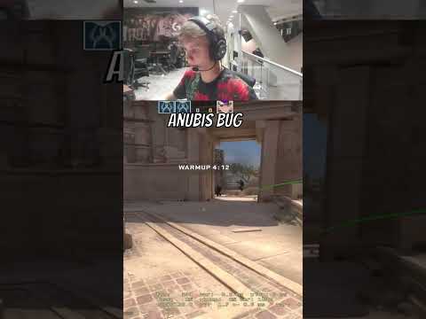 m0NESY shows a smoke bug on anubis #csgo #Shorts