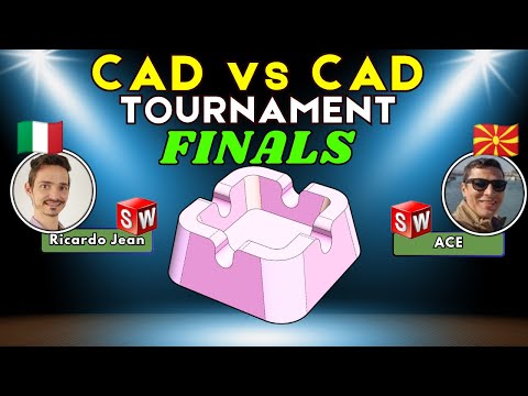 CAD Speedmodeling Tournament! - FINALS Battle 4 - SOLIDWORKS vs SOLIDWORKS