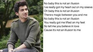 Illusion- One Direction (lyrics w/ pictures)