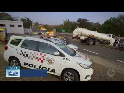 Acidente em Espírito Santo do Turvo: motorista morreu atropelado por caminhão