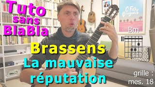 Tutoriel : La mauvaise réputation de Georges Brassens