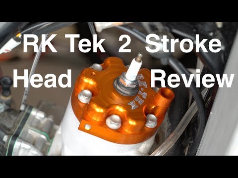 RK Tek Performance Dirt Bike Head Review KTM 250 and 300 and Yamaha YZ250X
