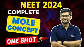 Neet 2024 complete mole concept one shot🔥🔥 NEET 2024 Preparation