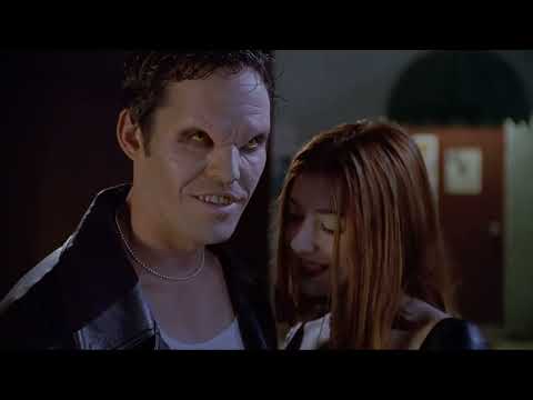 Vampire Xander and Vampire Willow attack Cordelia