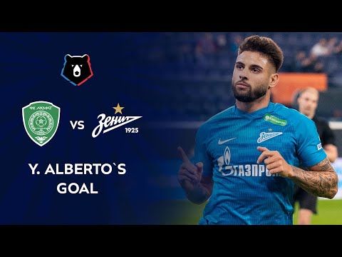 Alberto`s goal in the match against Akhmat