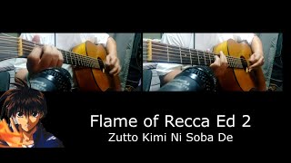 [ Chords / Tabs ] Flame of Recca ED 2 - Zutto Kimi no Soba De (Short Acoustic Guitar Cover)