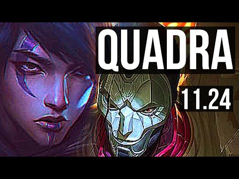 APHELIOS & Karma vs JHIN & Lux (ADC) | Quadra, 400+ games | KR Challenger | 11.24