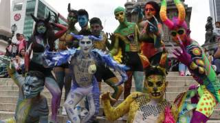Alebrijes monumentales en Body Paint