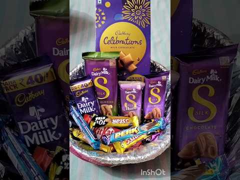 Chocolates gift hamper😍♥️ | Dairy Milk Silk #shorts #chocolate #dairymilk #gift