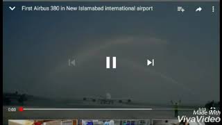 preview picture of video 'A380 world largest airplane now in pakistan '