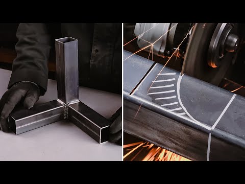 You’ll Never Weld Pipes The Boring Way Again | Metalworking Project