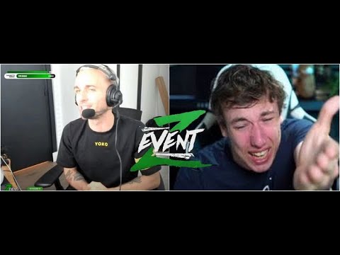 Squeezie Clash Sardoche au Zevent 2020