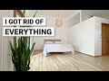 EXTREME Minimalist Bedroom Makeover Tour BEFORE AFTER