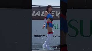 シースルーをあしらった透け感コスががセクシー #レースクイーン