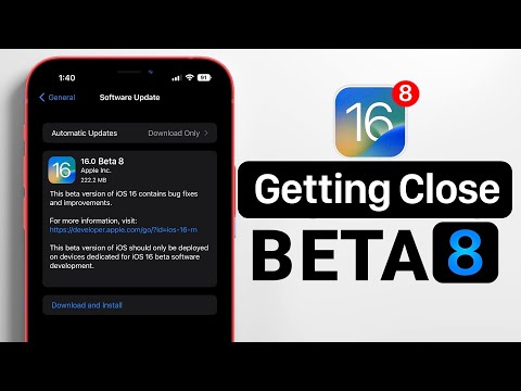 iOS 16 Beta 8 Released - Still Bad News For Some iPhone Users!