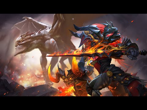 DRAGON KNIGHT GOD TANK COUNTERS PHANTOM LANCER - Dragon Knight Offlane Guide  - Dota 2 - Patch 7.28c