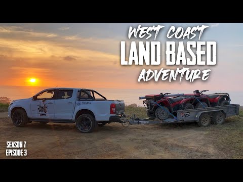 LAND BASED fishing adventure on the West Coast of NZ S7 EP3 - Mokau