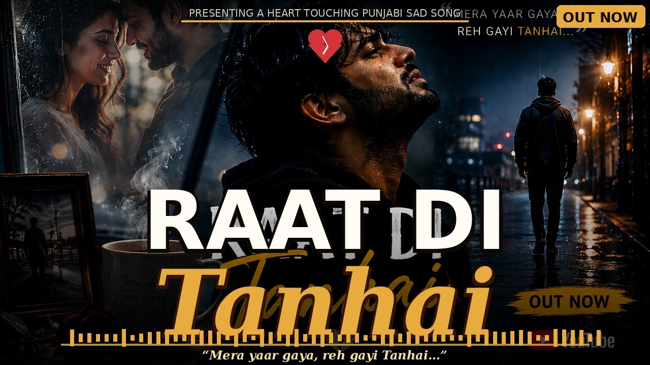 Raat Di Tanhai | Heart Touching Punjabi Sad Song 2026 | New Punjabi Song by Dreamyloops. Music