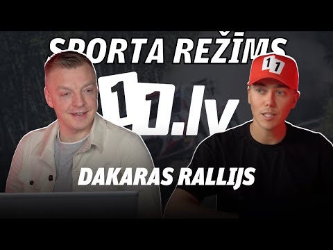 Sporta Režīms | Krišjānis Caune kopā ar Mārtiņu Sesku | Dakaras rallijs