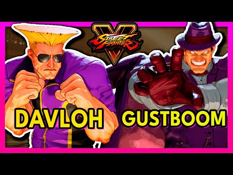 SFV 🥊 Davloh (GUILE) VS GustBoom (M.BISON) 🥊 スト5  🥊 SF5 🥊 Street Fighter 5