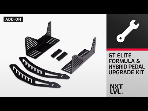 Next Level Racing GTElite Formula and Hybrid Pedal Upgrade Kit