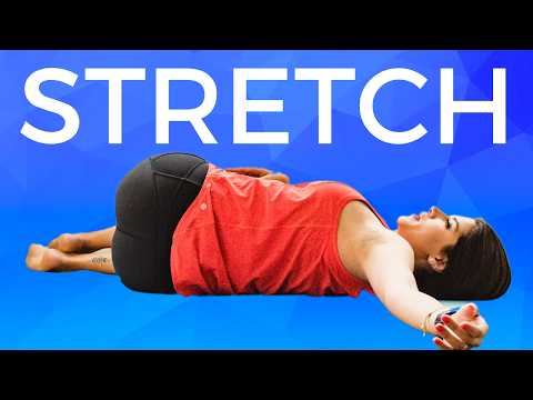 5 minute Morning Yoga Full Body Stretch | Release Tension & Tightness