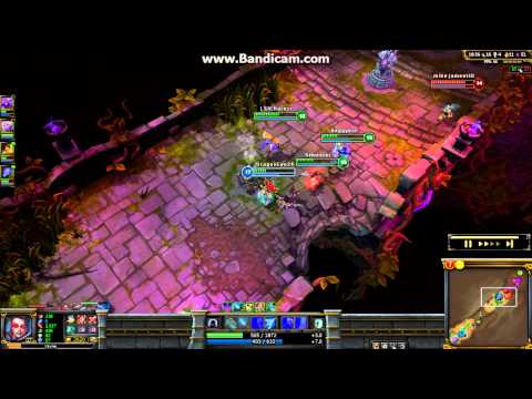 Vayne Dual Quadra Kill and Ownage (Proving Grounds)