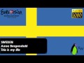 [ESC2010] Sweden - Anna Bergendahl - This is ...