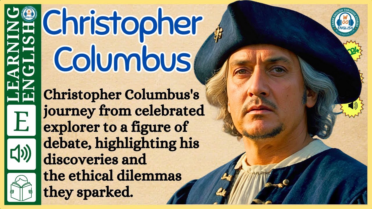 interesting story in English 🔥   Christopher Columbus 🔥 story in English with Narrative Story