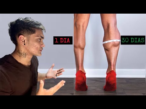 Treinei Panturrilha todos os dias durante 30 dias e isso aconteceu!