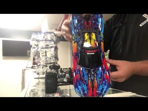 Traxxas Rustler 4x4 VXL Brushless unboxing and running