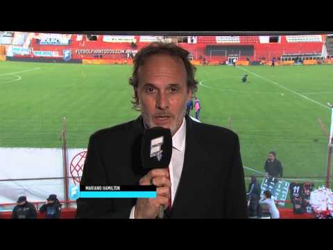El análisis de Mariano Hamilton. Huracán 0 - Lanús 0. Fecha 21. Primera División 2015. FPT.