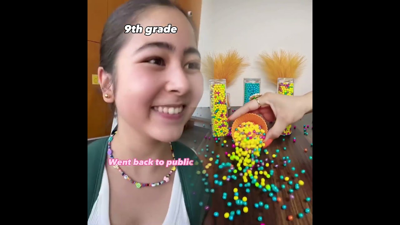 My school journey!🥰 From which grade did you start following me? #sofimanassyan #school #shorts