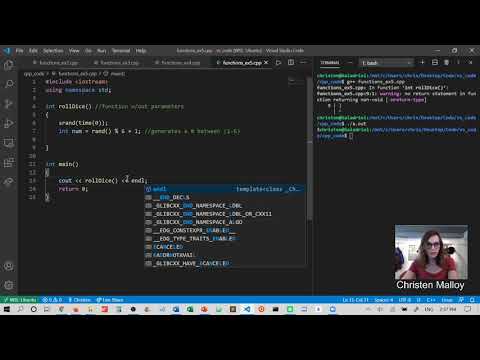 Functions Missing Return Value
