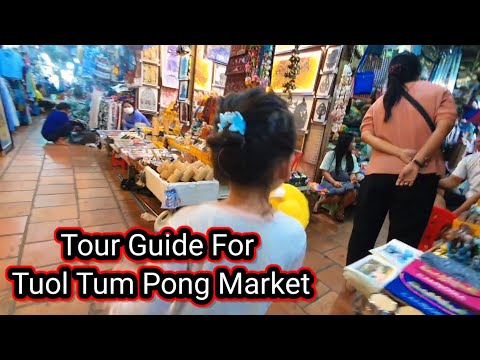 4K Tour Guide Of Tuol Tum Pong Market 2025