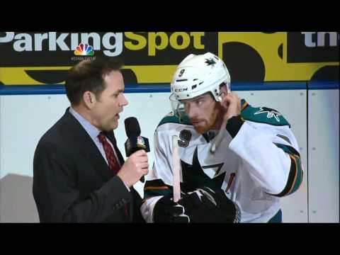 Martin Havlat OT game winner goal. San Jose Sharks vs St. Louis Blues 4/12/12 NHL Hockey