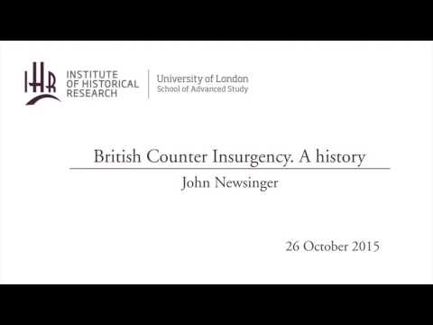British Counter Insurgency. A history