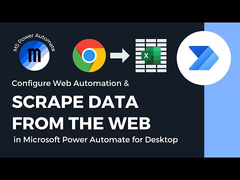 Scraping data from the web in Microsoft Power Automate for Desktop