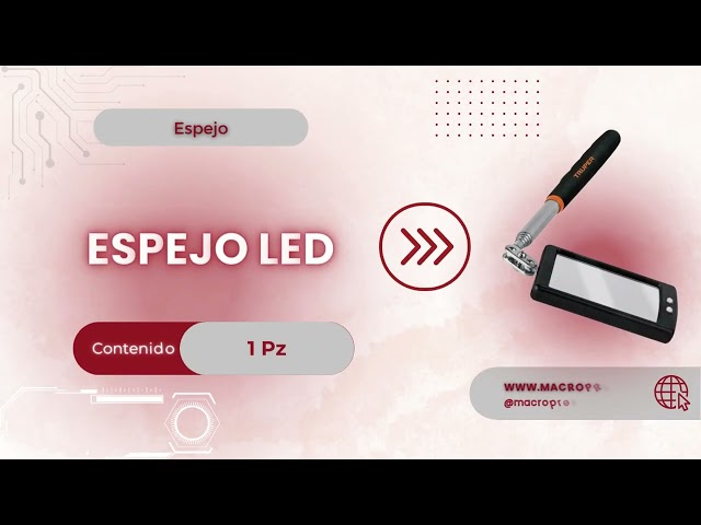 Vídeo relacionado con BGS Diy 99302 | Espejo de inspección telescópico LED | 290 - 876 mm