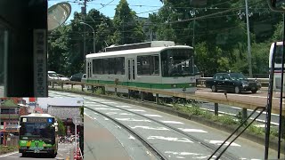 Japan Tokyo bus ride. 都営バス草64系統前面展望【浅草雷門南→王子駅前→池袋駅東口】