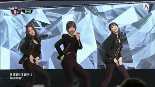 K POP  Dal shabet   B B B( Big Baby Baby) LIVE 20140206