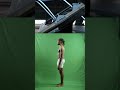 Blender Greenscreen Transformation Before and After #vfx